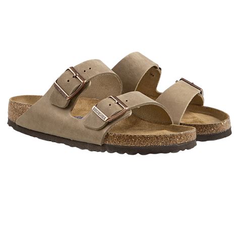Birkenstock Tabacco Brown Natural Leather Arizona Sandals Baltzar