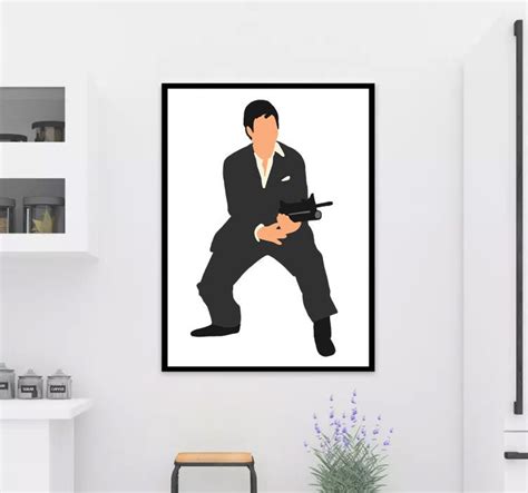 Bundle Svg Color Scarface Tony Montana Miami S Movies S Al Pacino