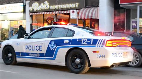 Spvm Charger And Crown Vic Police Cars Montreal Youtube