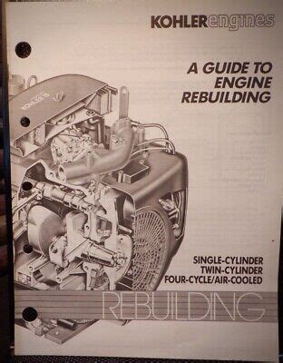 KOHLER ENGINES REBUILDING Engines A Guide 1989 Revision TP-2150-A ...