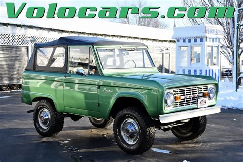 1972 Ford Bronco Volo Auto Museum