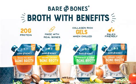 Amazon Bare Bones Beef Bone Broth For Cooking And Sipping 100