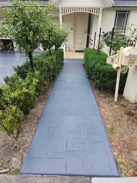 Concrete Driveway Painting Melbourne Home Concrete Solutions