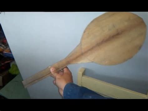 Como Hacer Una Raqueta De Madera Youtube