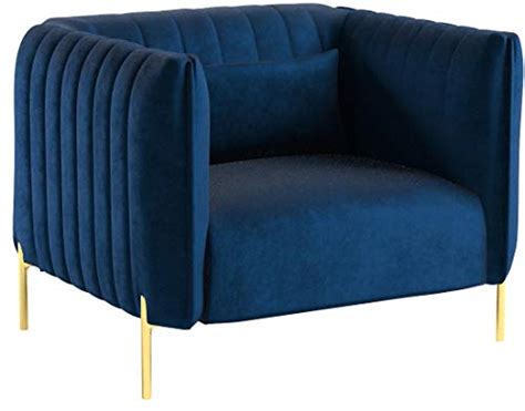 Amazon Brand Rivet Frederick Mid Century Channel Tufted Velvet Living