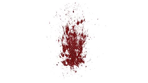 Blood Splatter Wall Large 10 Effect FootageCrate Free FX Archives