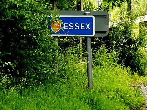 Essex Border Sign © Geographer Geograph Britain And Ireland