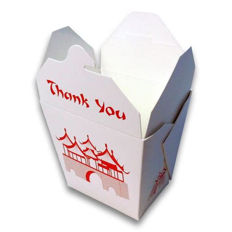 Decorative Chinese Food Boxes Custom Chinese Takeaway Food Boxes