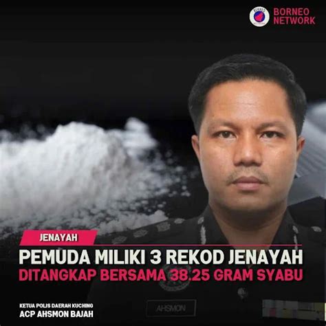 Pemuda Miliki Rekod Jenayah Ditangkap Bersama Gram Syabu