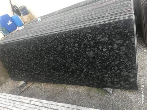 Big Slab Rajasthan Kotda Black Granite For Flooring Thickness