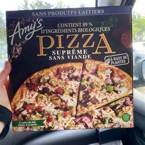 Amys Dairy Free Vegan Pizza Supreme Review Abillion