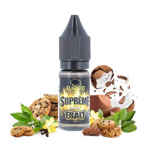 E LIQUIDE SUPREME SALT 10 ML ELIQUID FRANCE Le Vapoteur