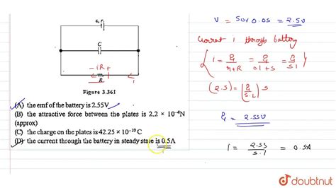 The Electric Field Strength In The Capacitor Shown In Circuit Below In