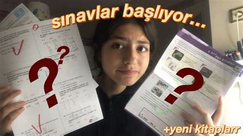 lgs ders çalışma günlüğüm 9 sınavlar başlıyor yeni kitaplarr