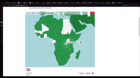 Africa Countries Seterra Speedrun Youtube