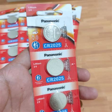 Jual HARGA PERLEMBAR Batrei Cr 2025 CR2025 Panasonic ORIGINAL Shopee