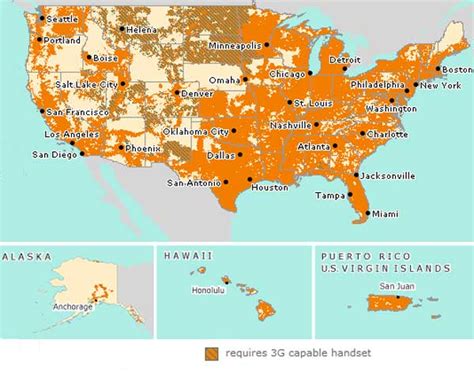 Cellular Maps Coverage Comparison Of The Top 5 Networks