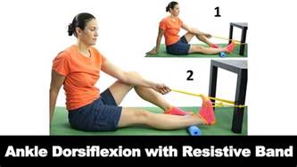 Ankle Exercise Dorsiflexion With Resistance Band Atelier Yuwa Ciao Jp