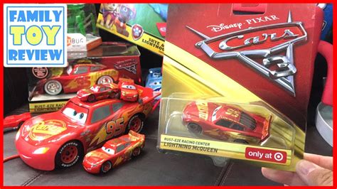 Cars 3 Toys Rust Eze Racing Center Lightning Mcqueen Disney Cars 3 🔴 Live Toy Unboxing Youtube