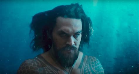 Jason Momoa As Aquaman In Justice League Pictures Popsugar