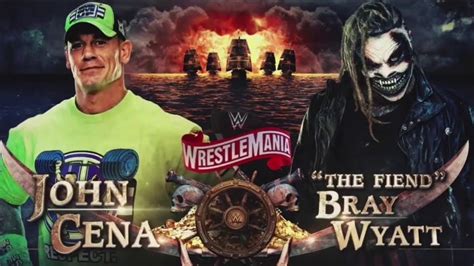 Wwe Wrestlemania The Fiend Bray Wyatt Vs John Cena Firefly