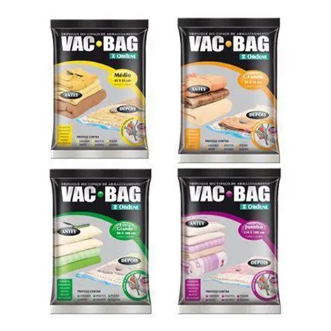 Kit Sacos A V Cuo Vac Bag M Dio Grande Extra Jumbo Ordene