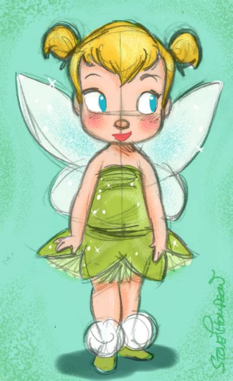 Steve Thompson Cute Baby Disney Tinkerbelle Tinkerbell And Friends