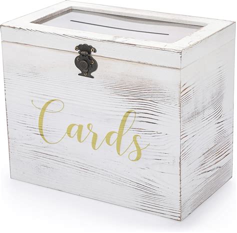 Sumnacon Acryl Hochzeit Kartenbox Geschenkkarten Box Mit Liebe Schloss