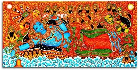 Kyara Arts Multiple Frames Beautiful Kerala Mural Art Krishna Radha