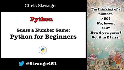 Guess A Number Game Python For Beginners Youtube