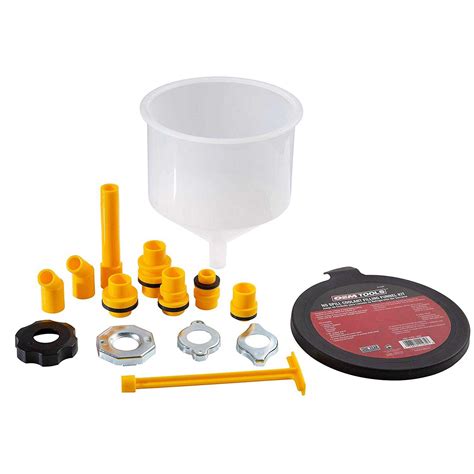 Oem Tools 87009 No Spill Coolant Filling Plastic Funnel Kit Sky Tactical