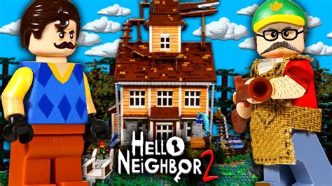 LEGO ГОРОД из ПРИВЕТ, СОСЕД 2 - Дом Охотника #1 / Hello Neighbor 2 MOC ...