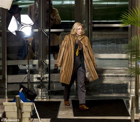 Cate Blanchett And Rooney Mara Don S Duds On Set Of Lesbian Drama Carol Daily Mail Online
