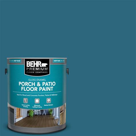 Behr Premium Gal M Ice Cave Gloss Enamel Interior Exterior