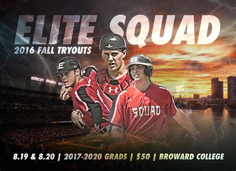 2016 High School Fall Tryouts Elite Squad Baseball