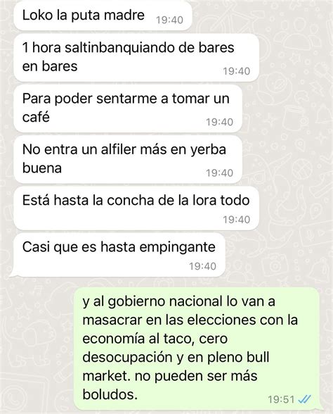 Carlos Maslatón on Twitter Reportes desde el bull market tucumano a