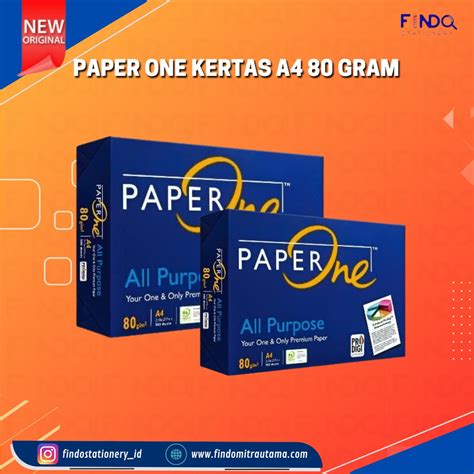 Jual Paper One Kertas A4 80 Gram Shopee Indonesia