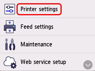 Canon Inkjet Manuals Gx Series Initializing Network Settings