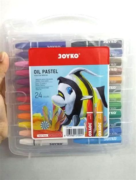 Crayon Warna Colors Joyko Krayon Minyak Oil Pastel Buku Alat