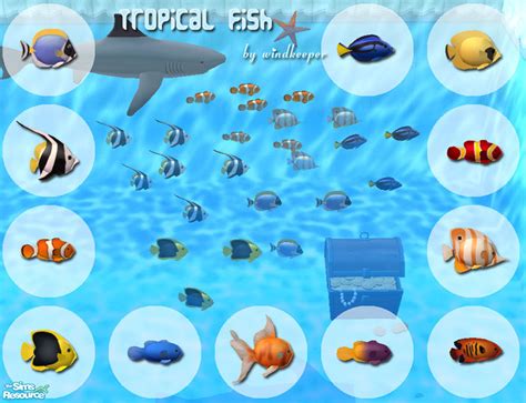 The Sims Resource Tropical Fish