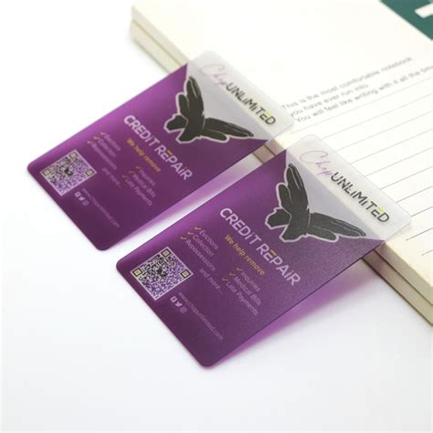 Frosted Plastic T Card With Barcode Card Supplier Smart One