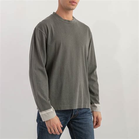 Лонгслив Stone Island серый, - купить за 8400 ₽ | SFS