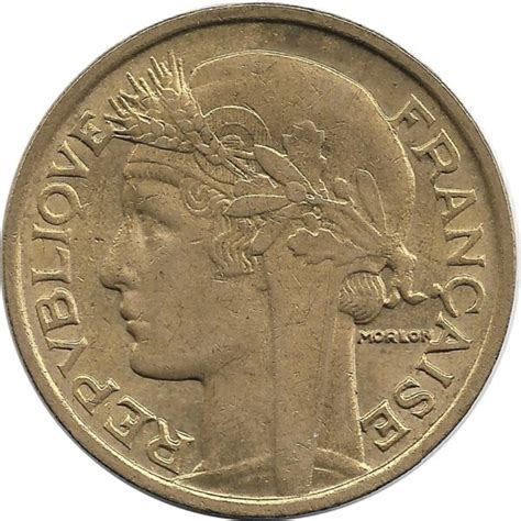 FRANCE 2 FRANCS MORLON 1933 SUP Gonçalves Lobo Numismatique