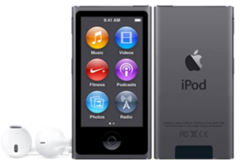 Apple Ipod Nano 7th Gen 16gb Space Gray Apple Tech