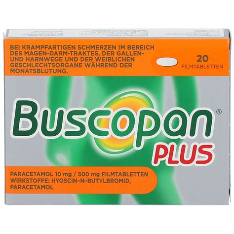 Buscopan PLUS Stärker als dein Bauchschmerz 20 St shop apotheke at