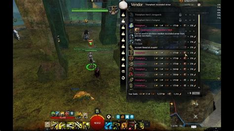 Gw How To Get Ascended Gear Weapon At The Wvw Merchant Beginner