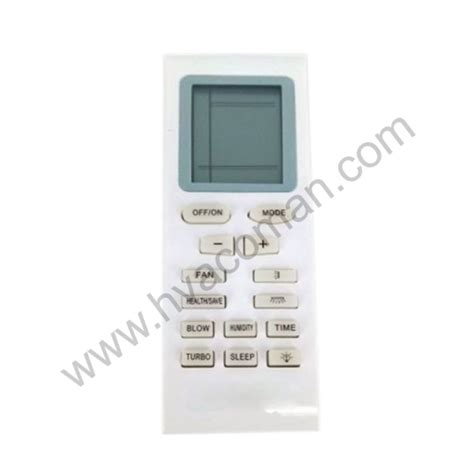 GREE AC Remote Control - Royal Global AC Spare Parts Oman