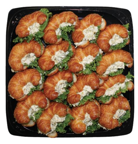 Deli Mini Croissant Sandwich Platter, 5 Lb - Kroger