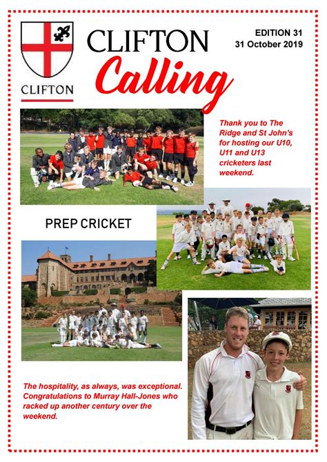 Edition 31 Of The Clifton Calling By Clifton School Issuu