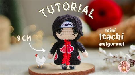 Tutorial Mini Itachi Akatsuki Amigurumi Amigurumis Da Vit Crochet